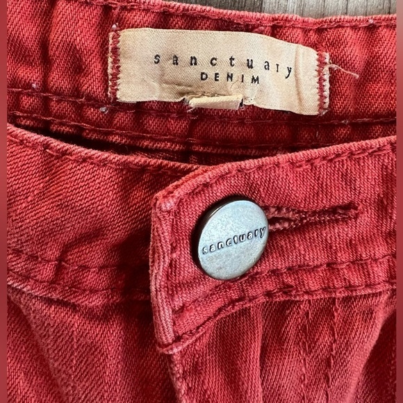 Sanctuary Dark Orange Skinny Jeans - Picture 2 of 3